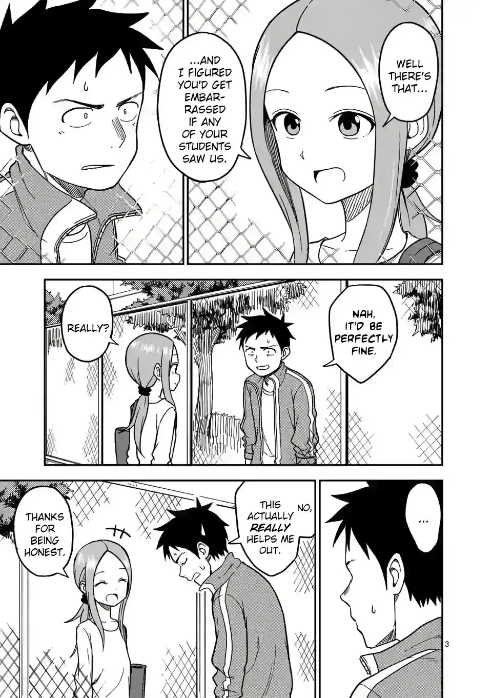 Karakai Jouzu no (Moto) Takagi-san Chapter 136 3